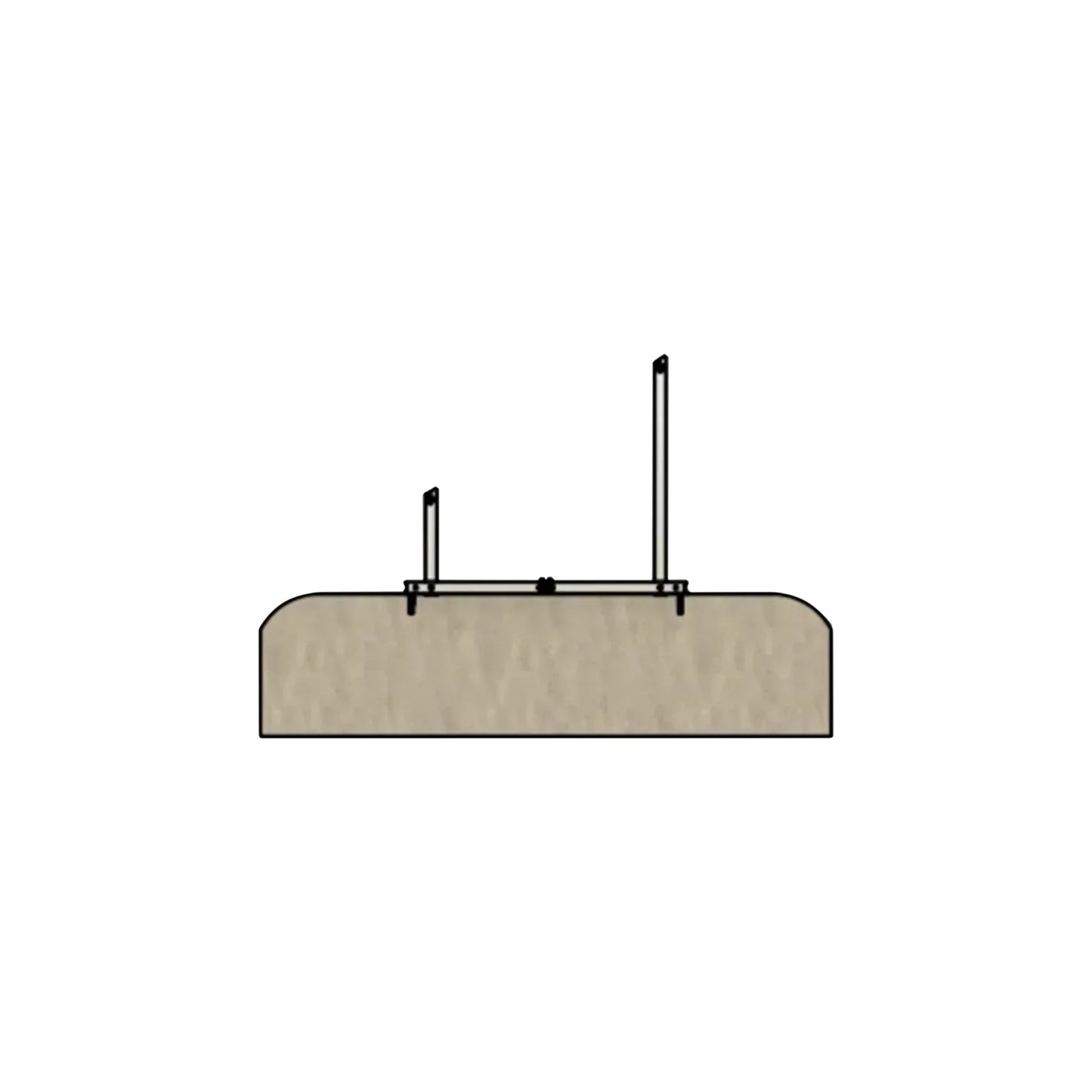IntegraRack Concrete Slab/Footing Lag Bolt Mounting Kit product image 1