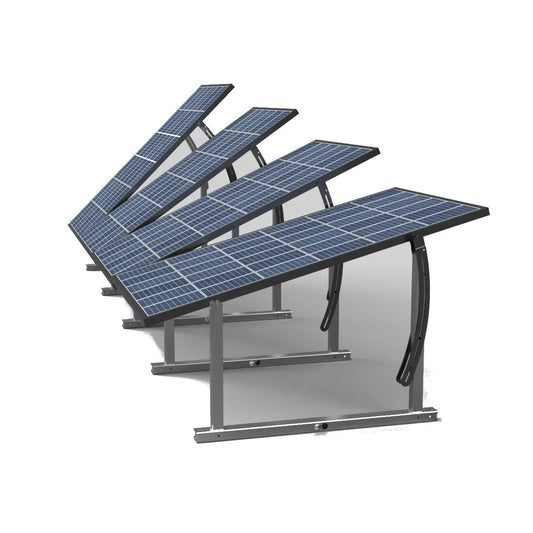 IntegraRack IR-45ASA Solar Panel Ground Mount - 15-45 Degree product image 1