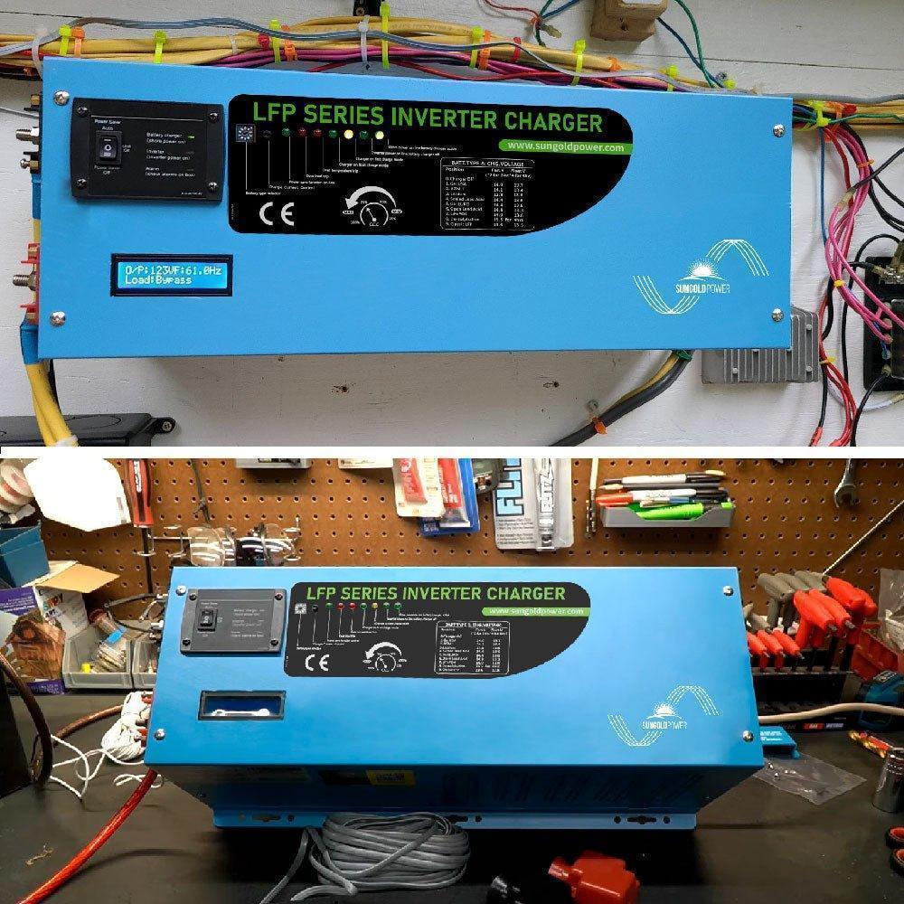 Sungold Power 2000W DC 12V Pure Sine Wave Inverter With Charger