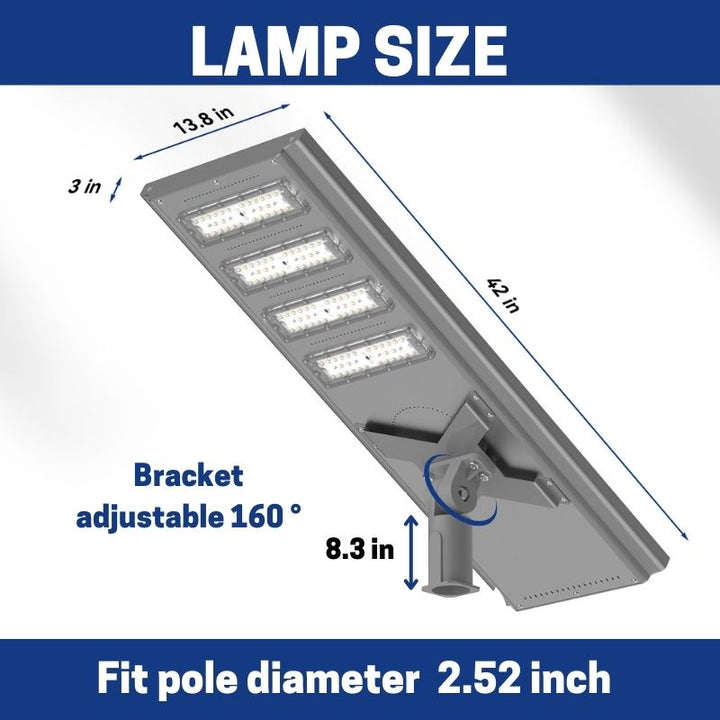 Langy 100 W 200W Commercial solar street light-Stay on product image 11