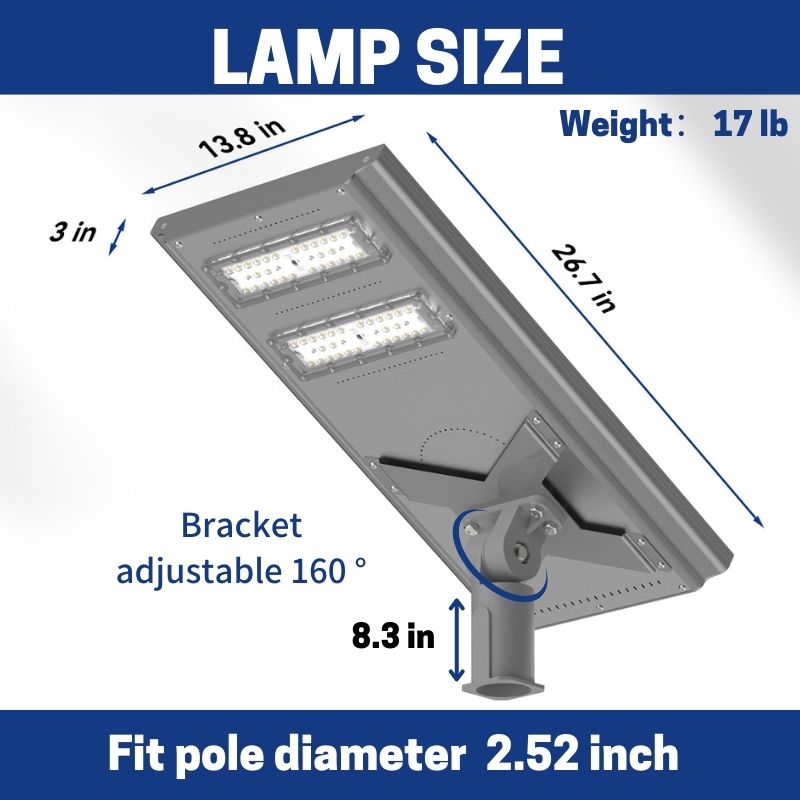 Langy 100 W 200W Commercial solar street light-Stay on product image 5