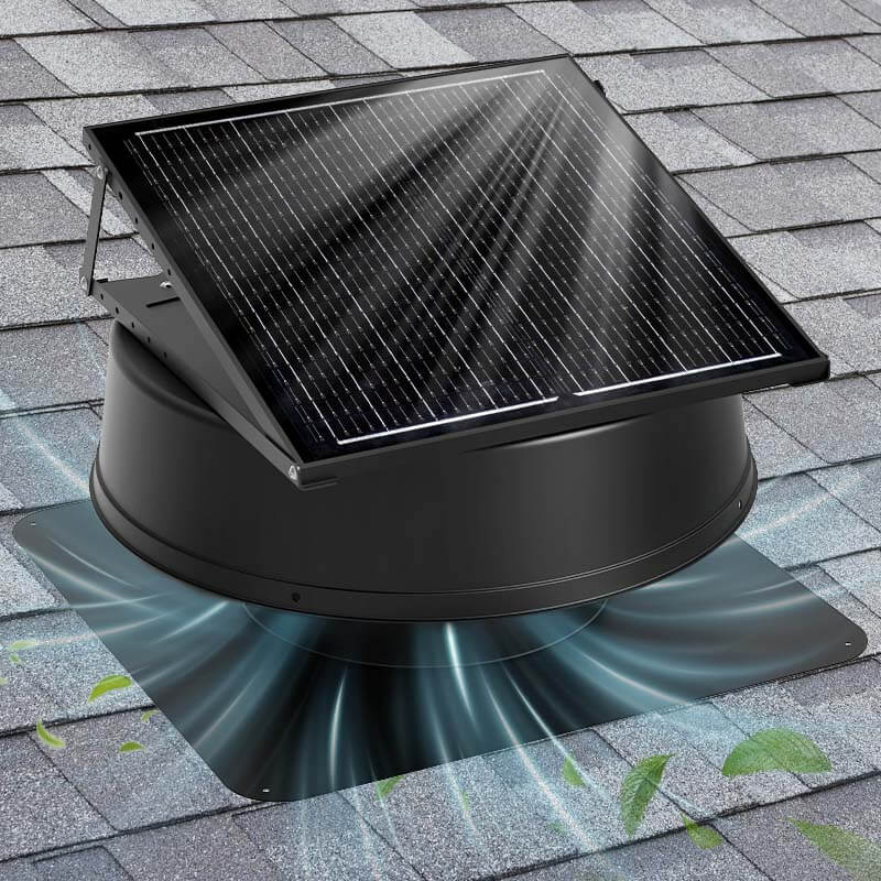 Langy 12" Solar Attic Vent Fan -55W product image 1