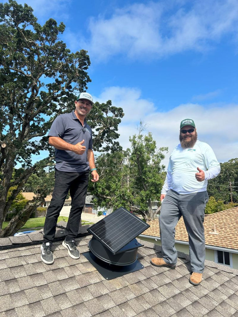 Langy 12" Solar Attic Vent Fan -55W product image 8