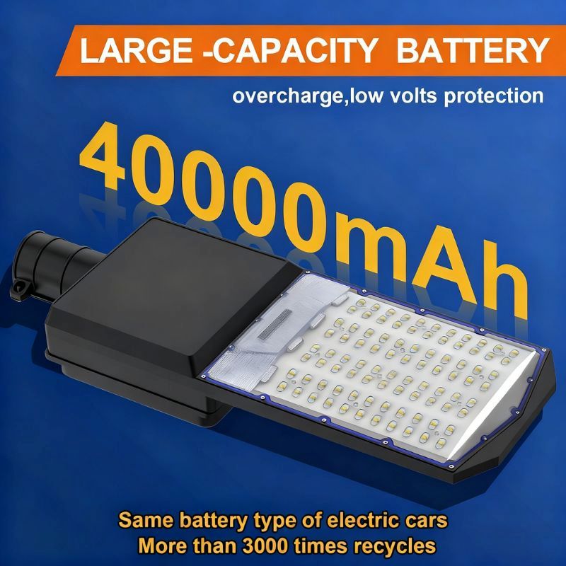 Langy 1500W solar street light w/ 20ft /16ft pole product image 7