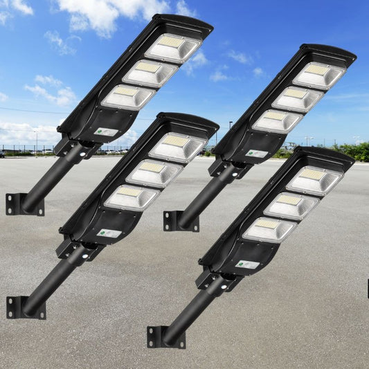 Langy 4 Pack Solar Parking lot lights (bracket included) product image 1