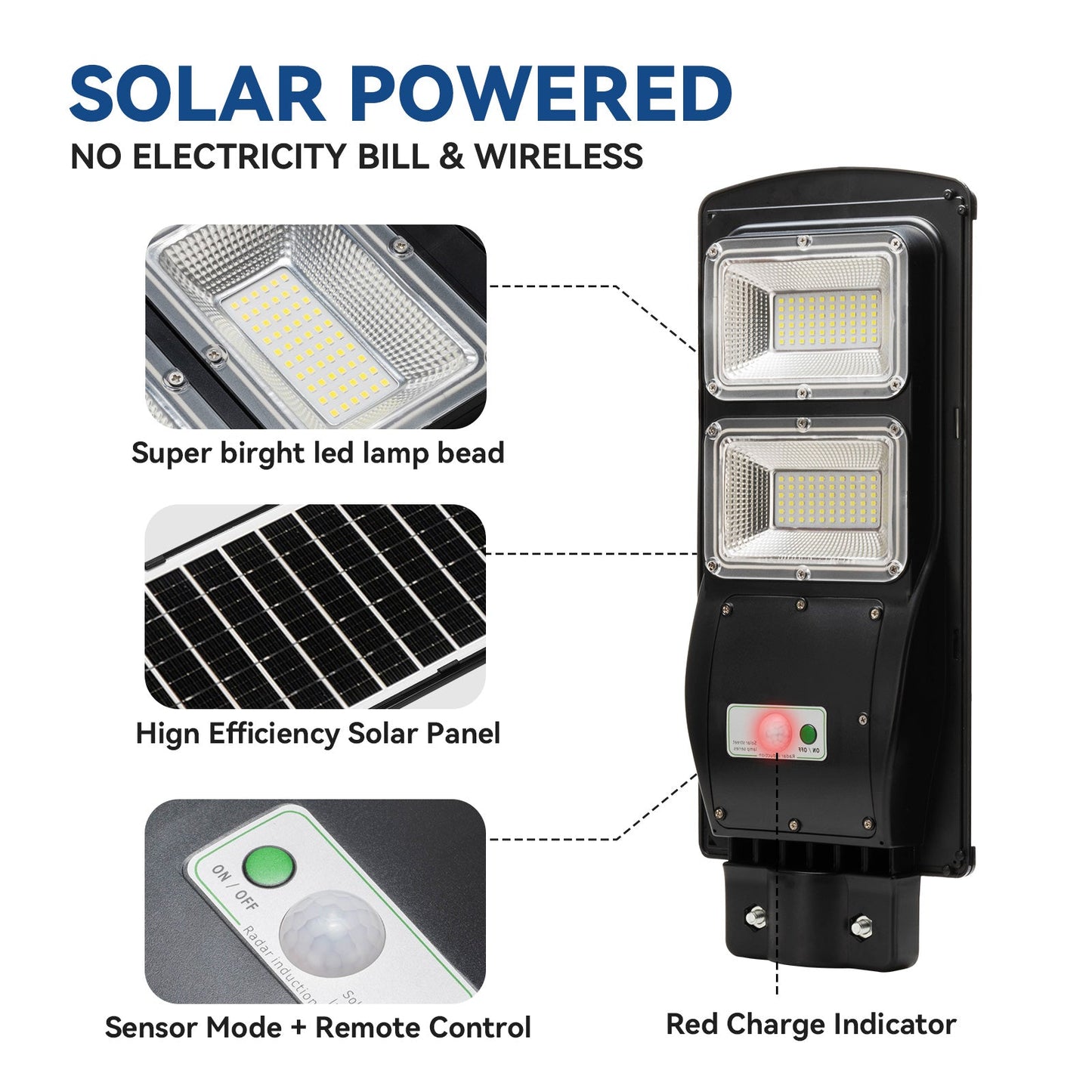 Langy 60W 90W 120W Solar Street Light -ES04 Series product image 3