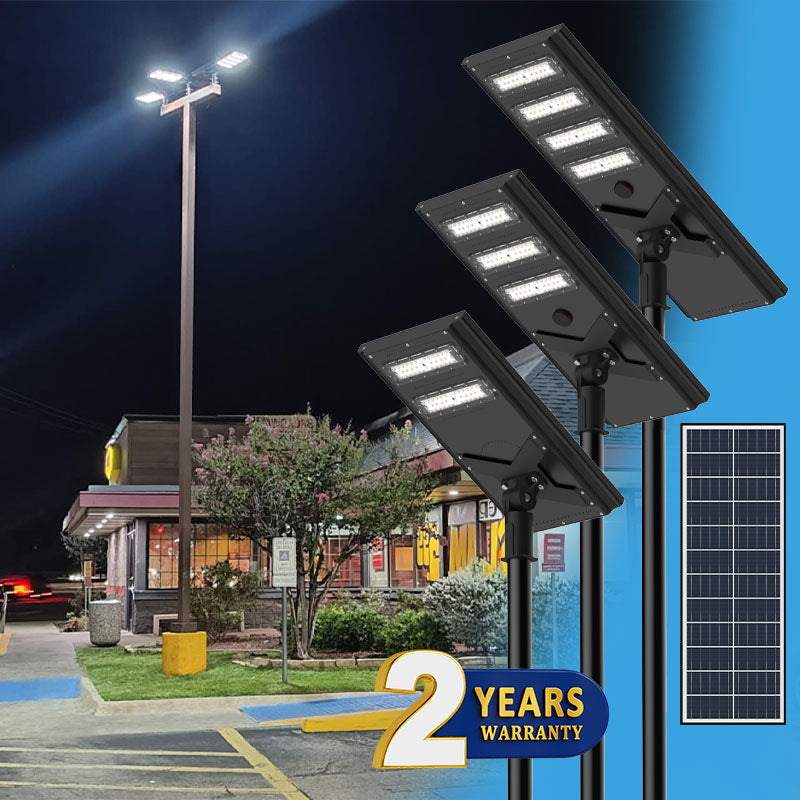 Langy Commerical Solar Power LED Parking Lot Light - 2 Years Warranty product image 1