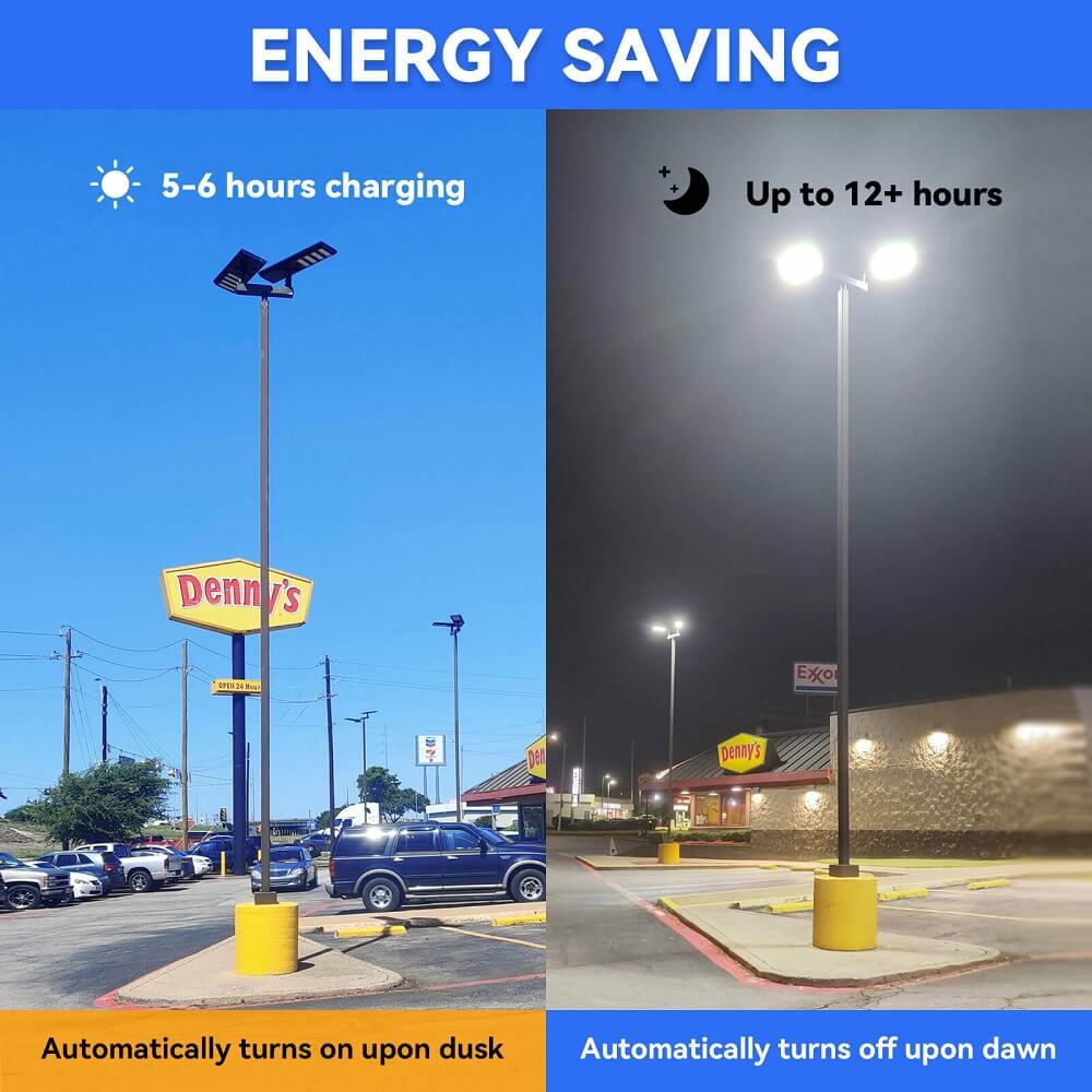 Langy Commerical Solar Power LED Parking Lot Light - 2 Years Warranty product image 3