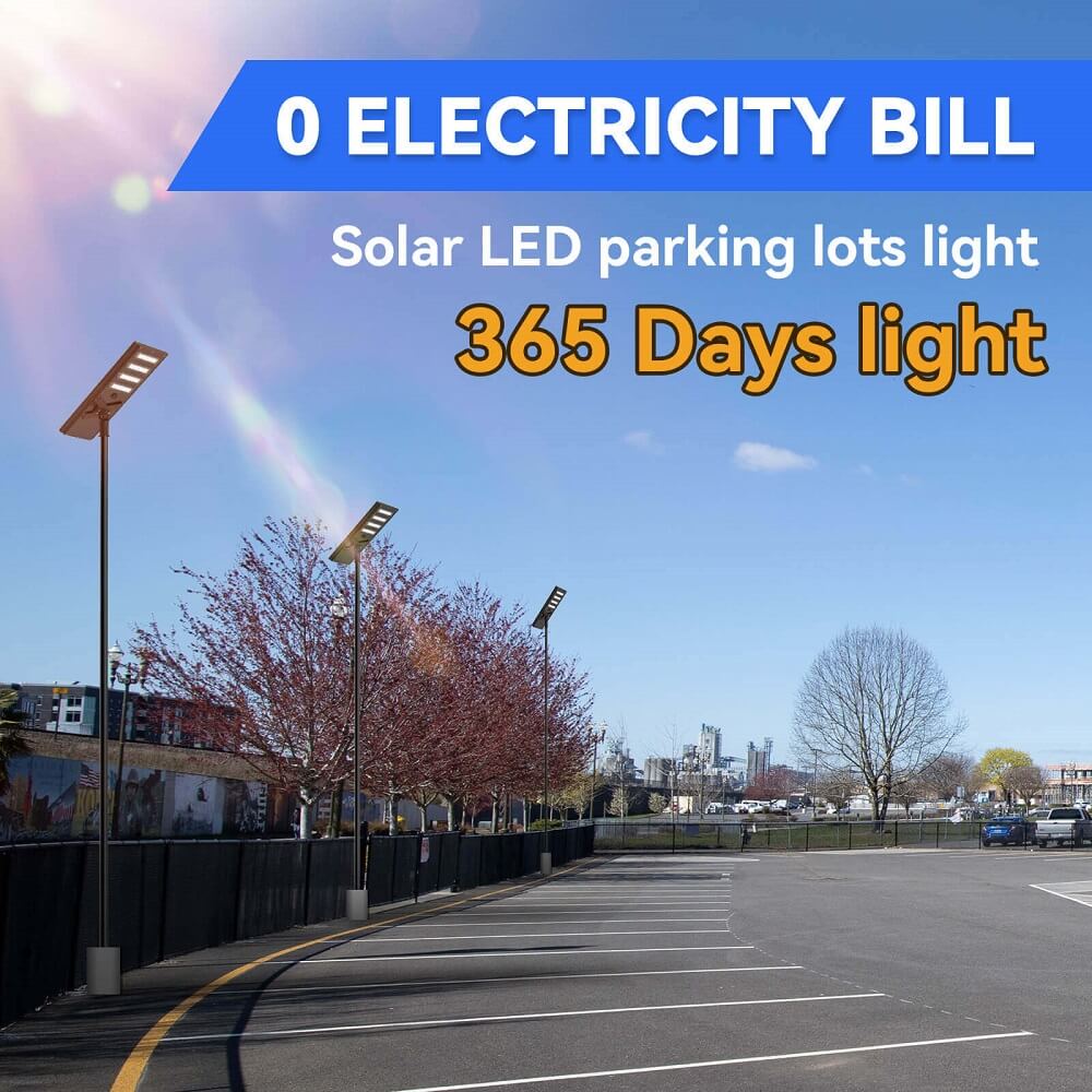 Langy Commerical Solar Power LED Parking Lot Light - 2 Years Warranty product image 4