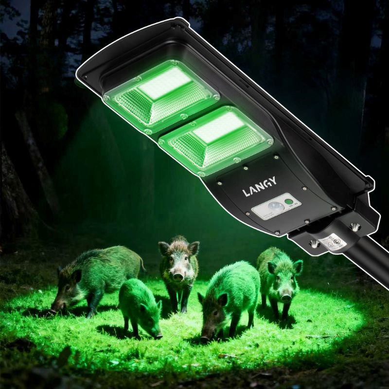 Langy Solar Green Feeder Light for Hunting -12000 lumens product image 1