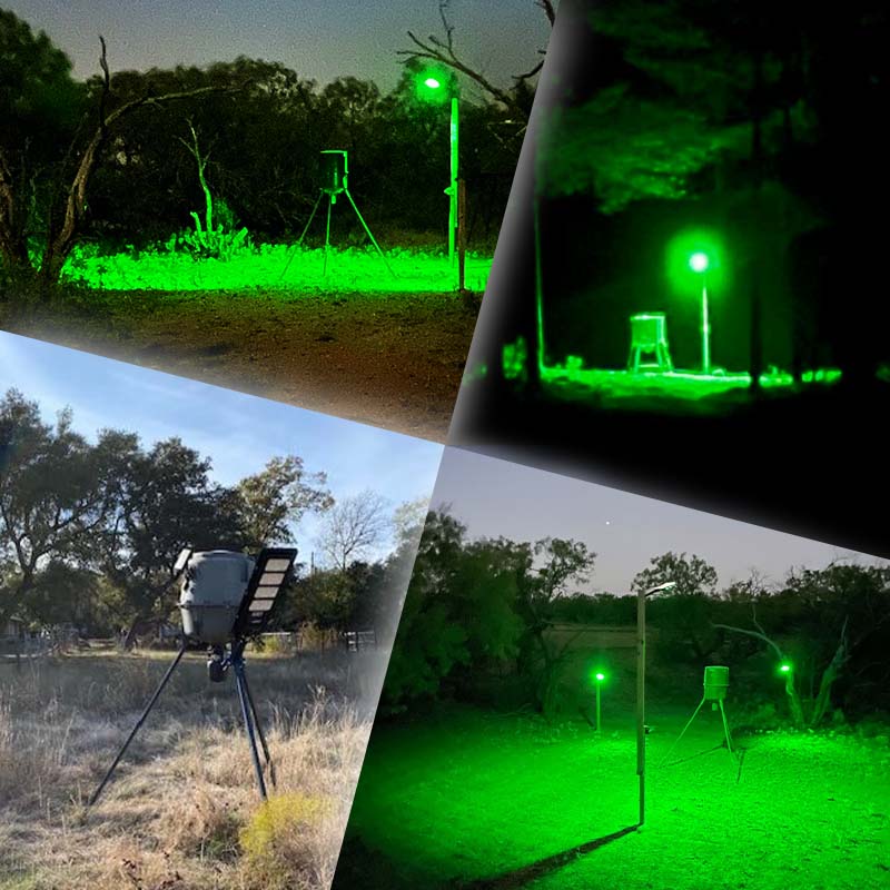 Langy Solar Green Feeder Light for Hunting -12000 lumens product image 7