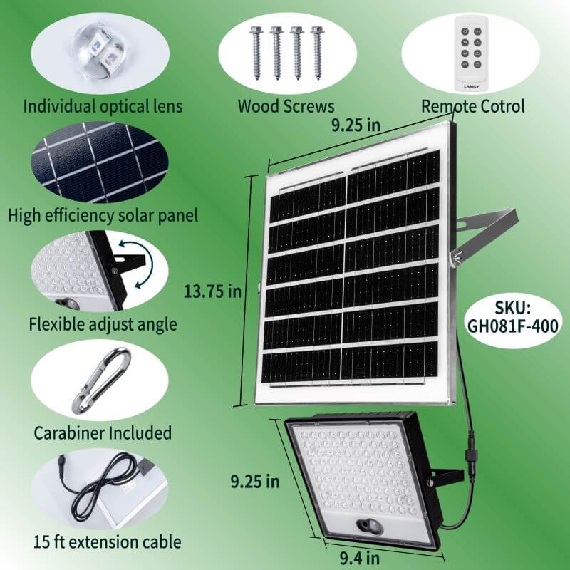 Langy Solar Green Floodlight for Night Hunting product image 10