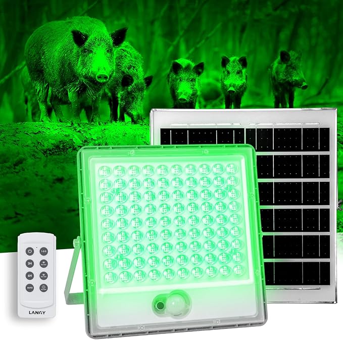 Langy Solar Green Floodlight for Night Hunting product image 2