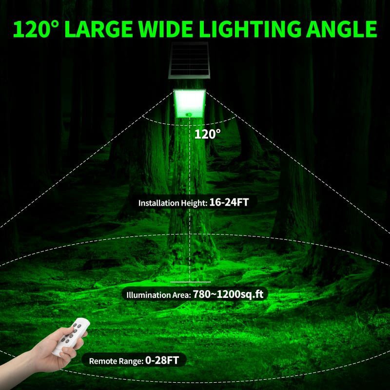 Langy Solar Green Floodlight for Night Hunting product image 4