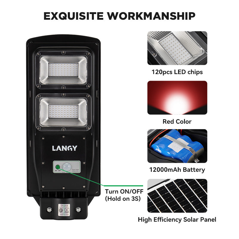 Langy Solar Red Light for Hunting Hogs Deers product image 2
