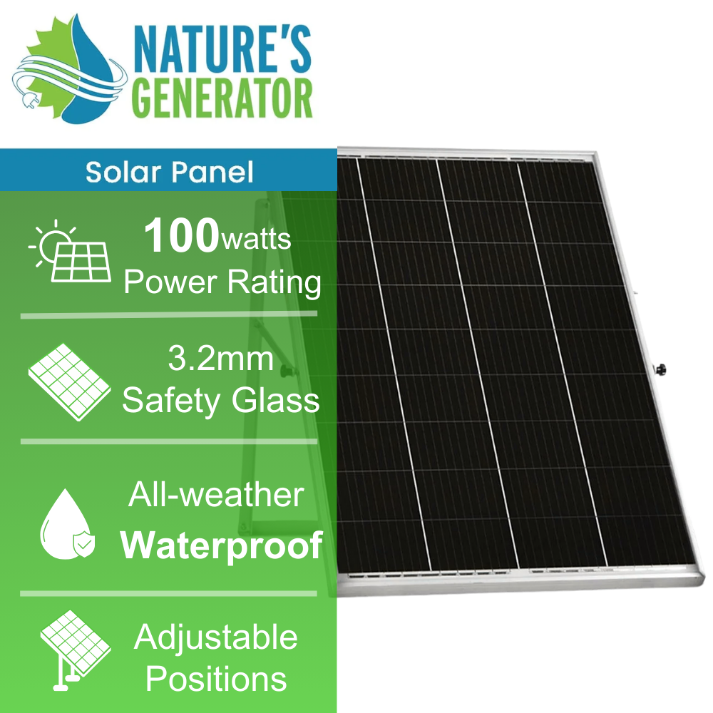 Nature's Generator 100W Rigid Solar Panels product image 2