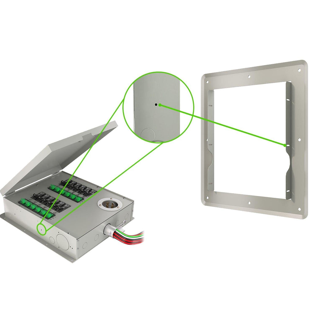 Nature's Generator 12 Circuit Manual Transfer Switch Flush Mount product image 3