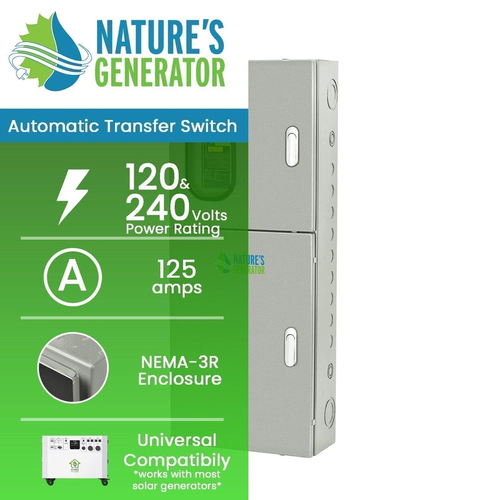 Nature's Generator 125A Automatic Transfer Switch product image 2