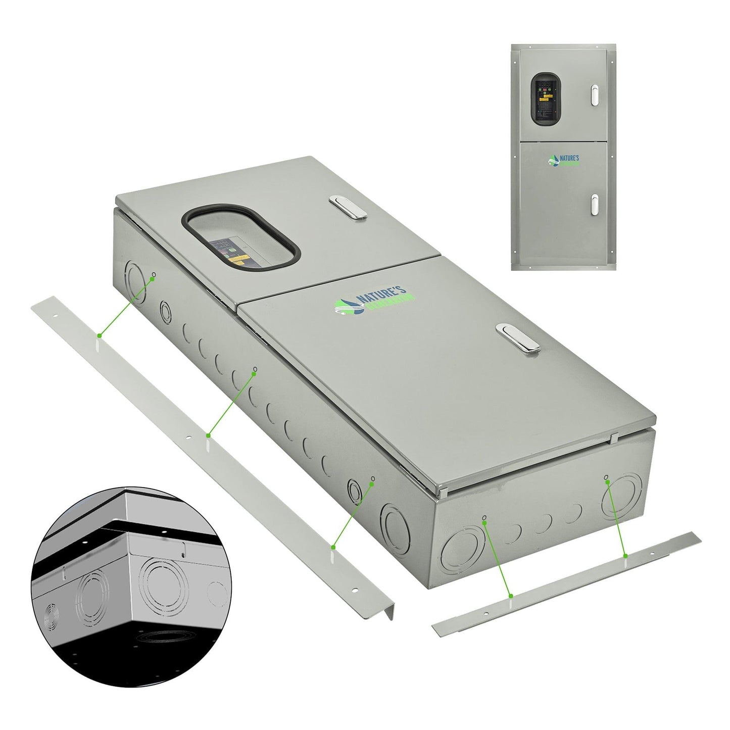 Nature's Generator 125A Automatic Transfer Switch Flush Mount product image 3