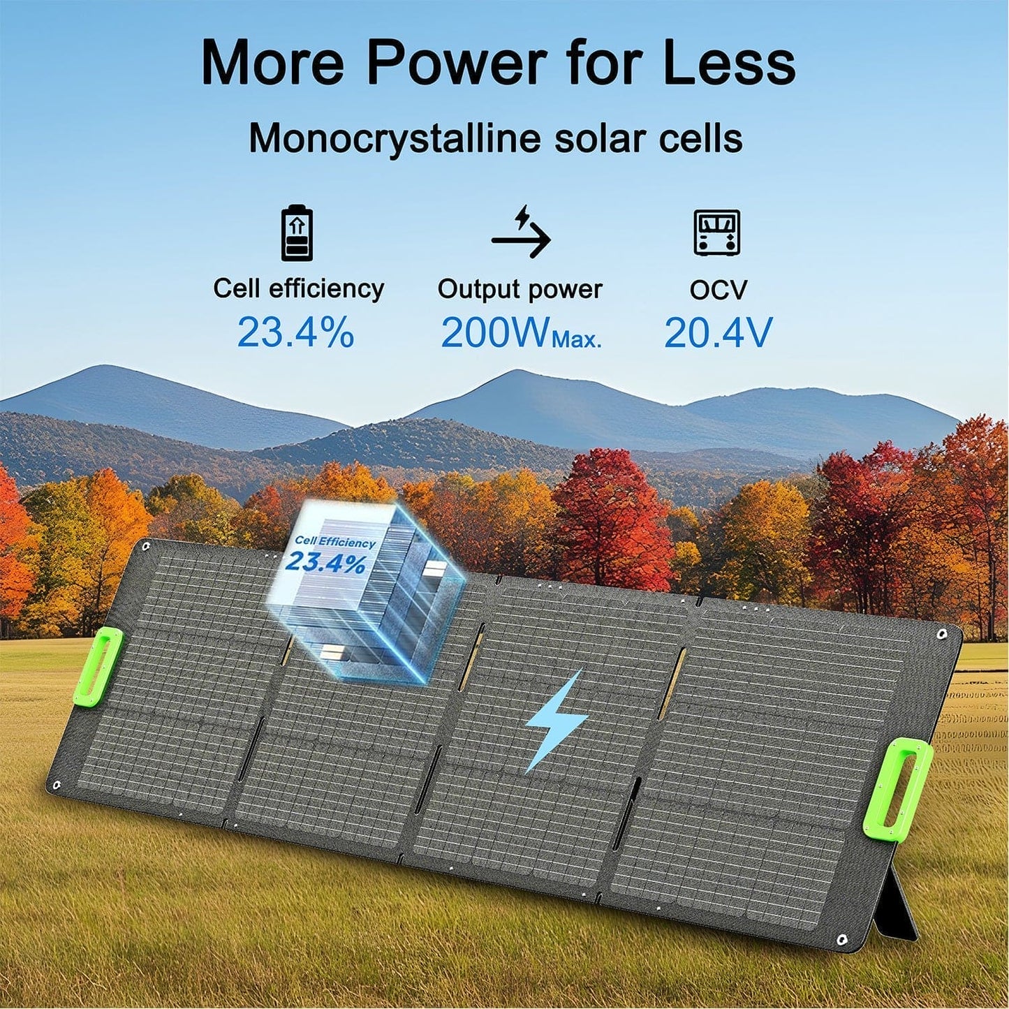 Nature's Generator 200W Folding Solar Panel product image 8