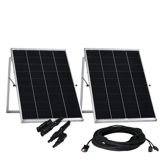 Nature's Generator 200W Rigid Solar Panels w/ cable & connector product image 1