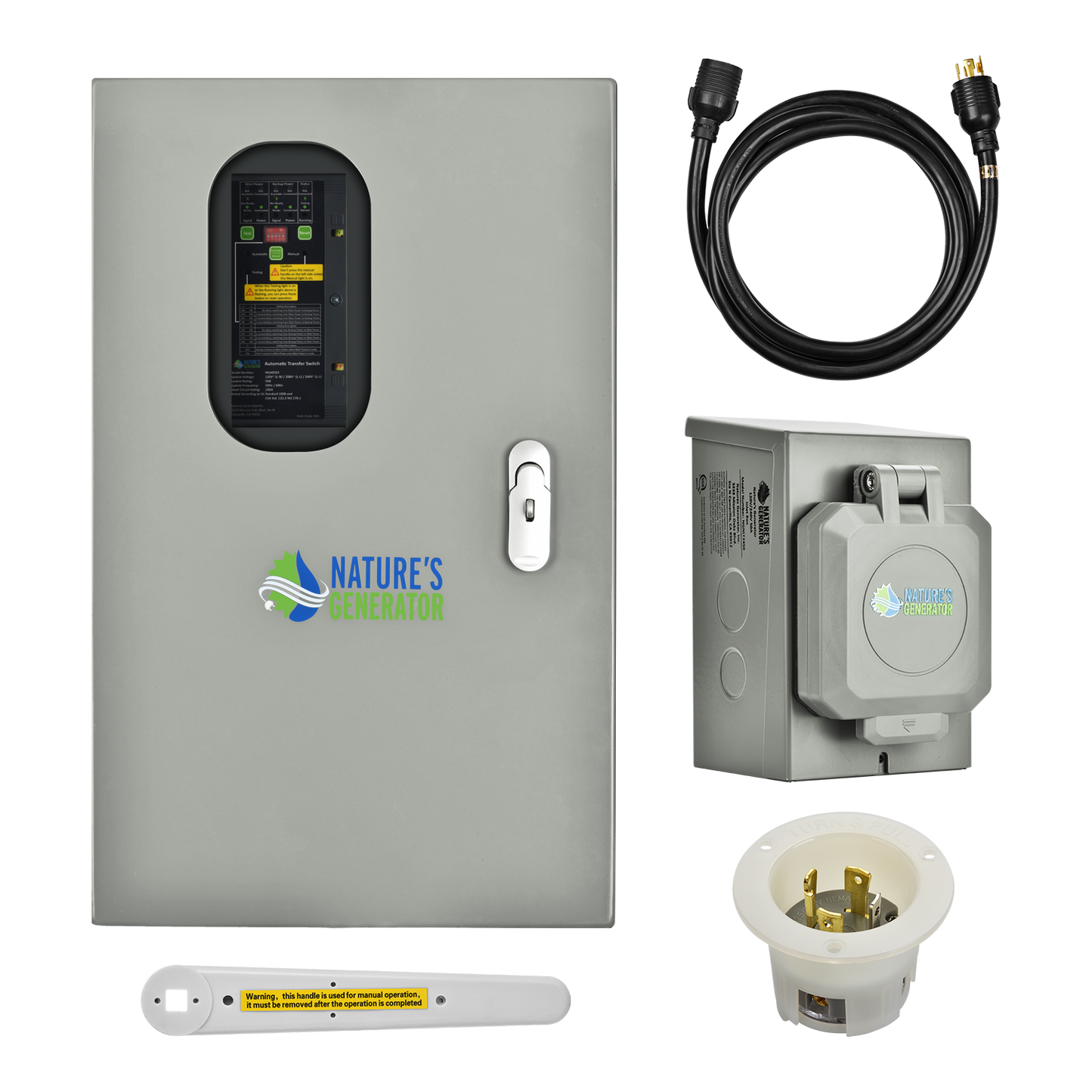 Nature's Generator 30A Automatic Generator Transfer Switch product image 1