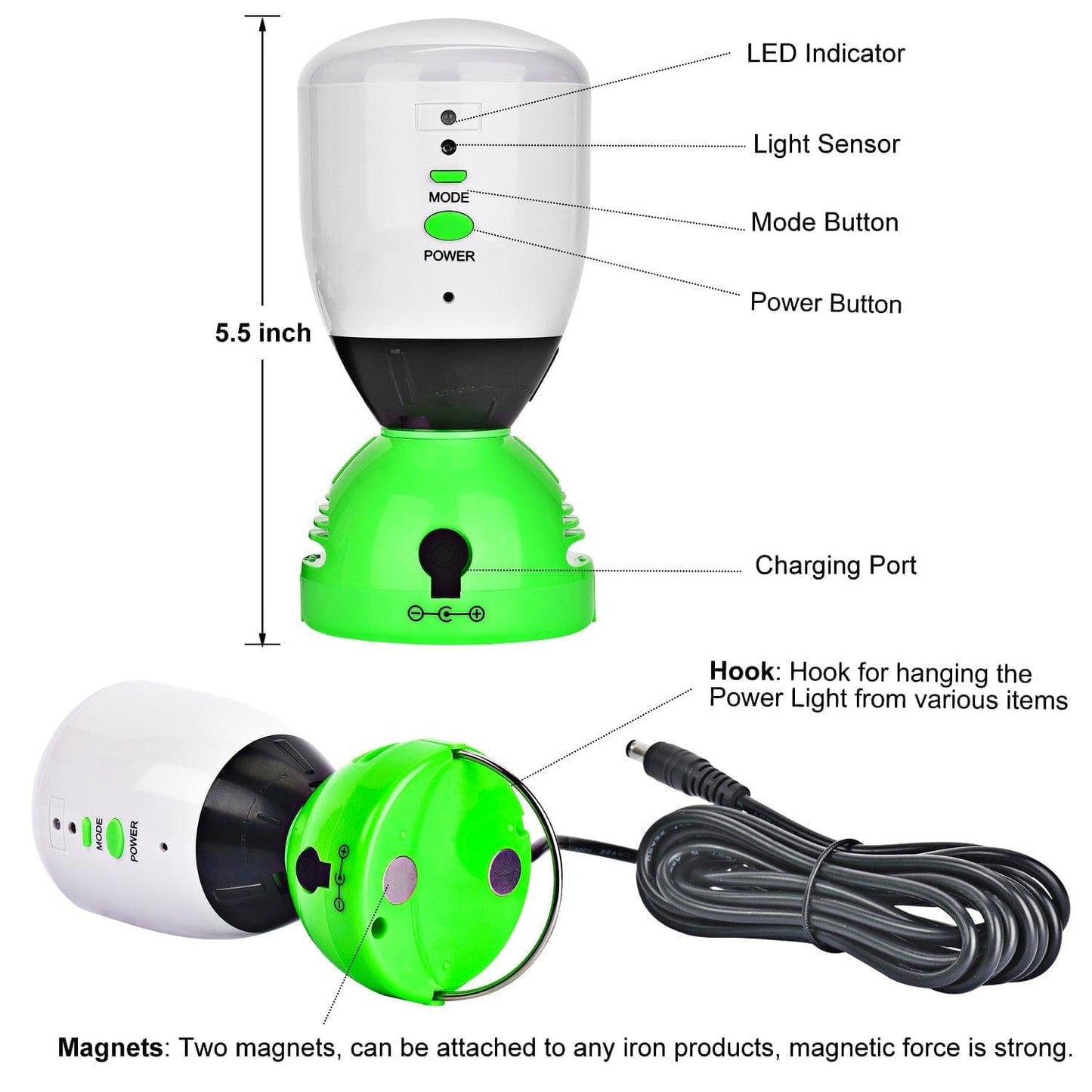 Nature's Generator 400 Lumens Power Light product image 5