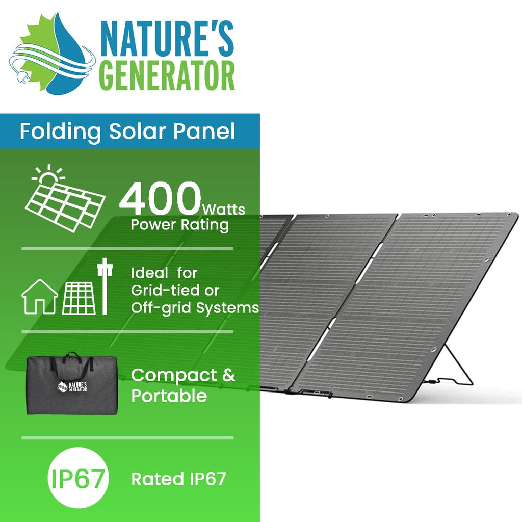 Nature's Generator 400W Folding Solar Panel product image 2