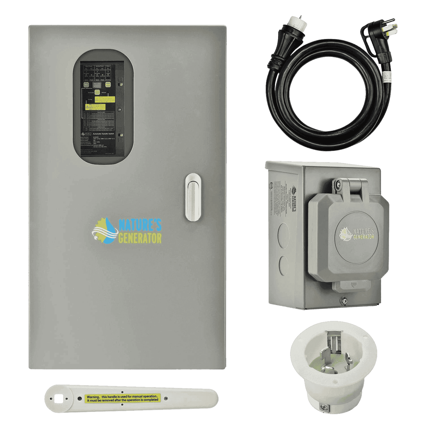 Nature's Generator 50A Automatic Generator Transfer Switch product image 1