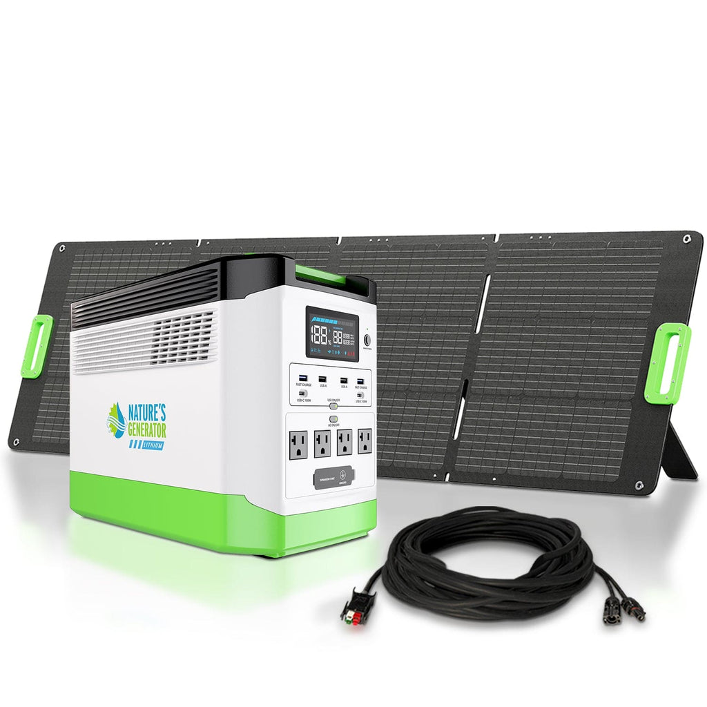 Nature's Generator High Capacity Lithium 1800 Solar Generator product image 3