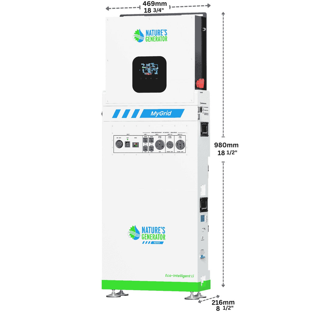 Nature's Generator MyGrid 10K Solar Generator for Home product image 15
