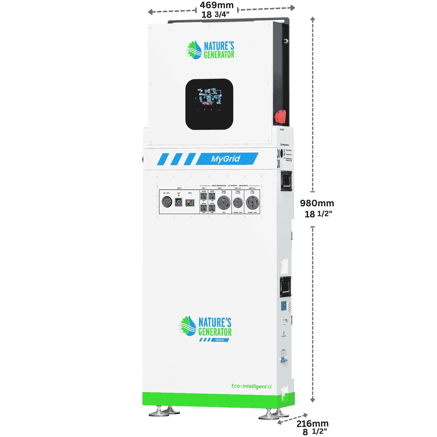 Nature's Generator MyGrid 10K Solar Generator for Home product image 15