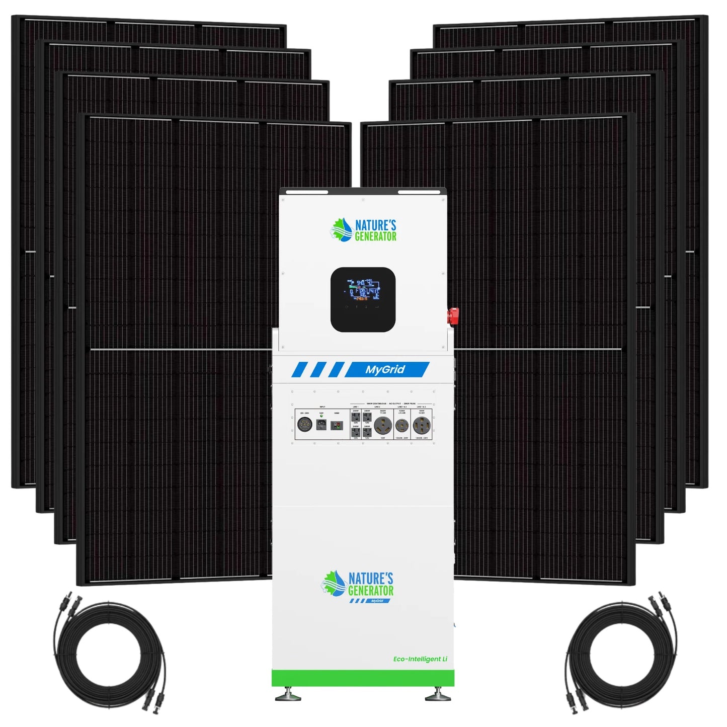 Nature's Generator MyGrid 10K Solar Generator for Home product image 1