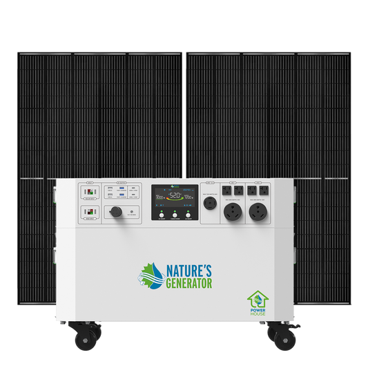 Nature's Generator Powerhouse Gen 2 Whole Home Solar Generator product image 1