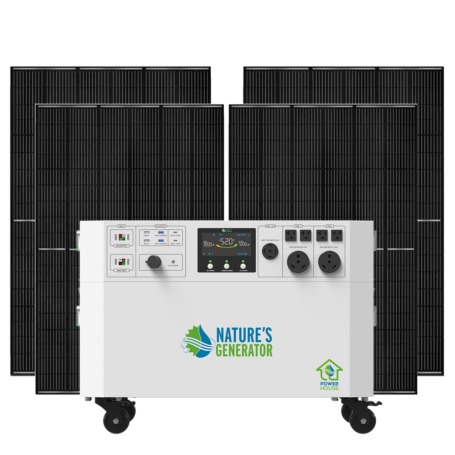 Nature's Generator Powerhouse Gen 2 Whole Home Solar Generator product image 5