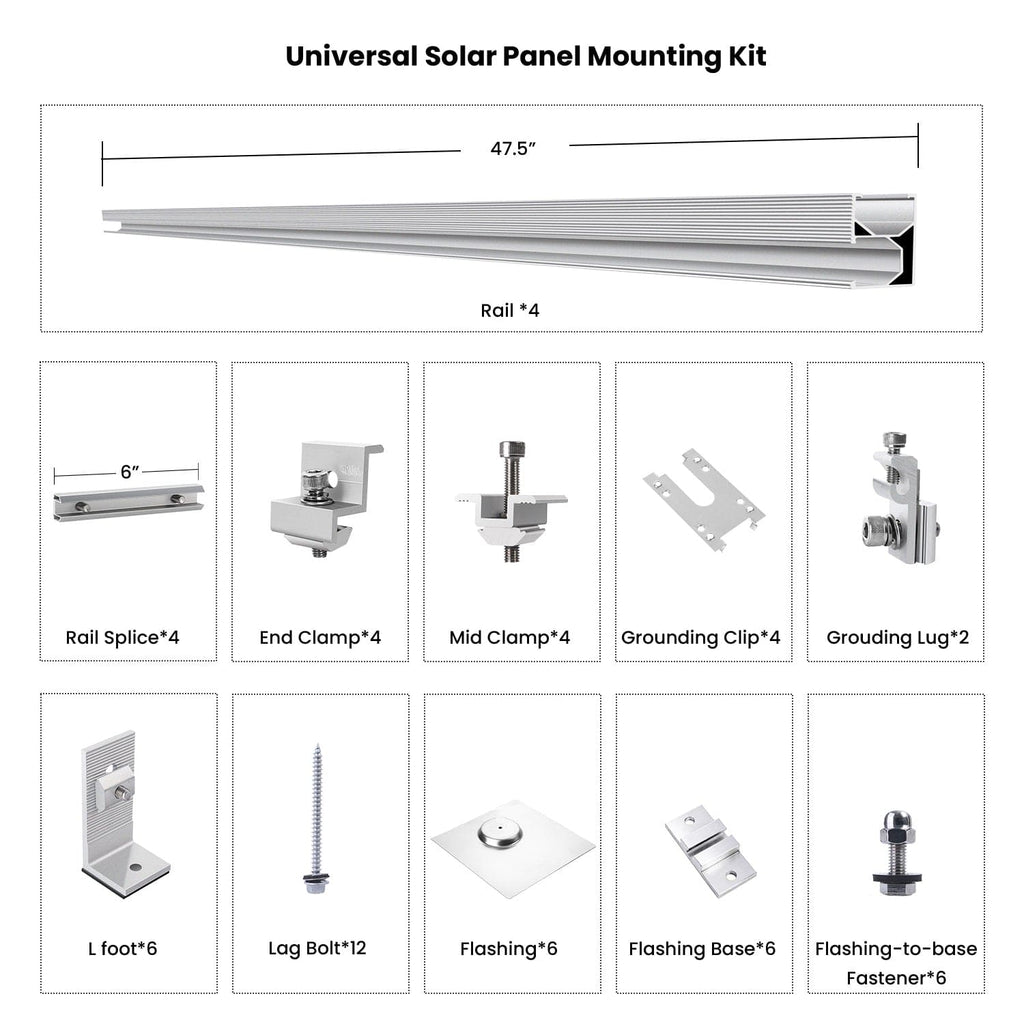 Nature's Generator Universal Solar Panel Mount product image 3