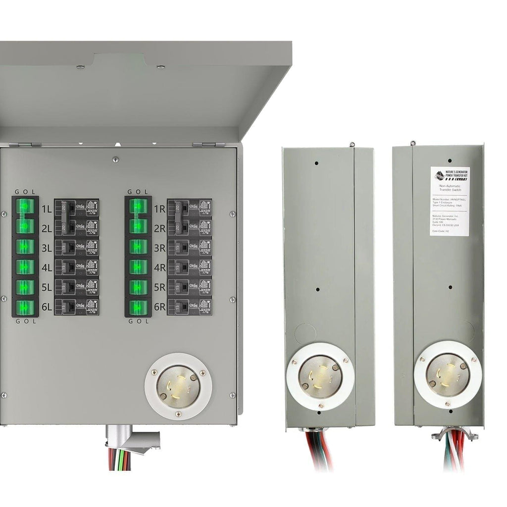 Nature's Generator 12-Circuit 120/240V 30A Transfer Switch