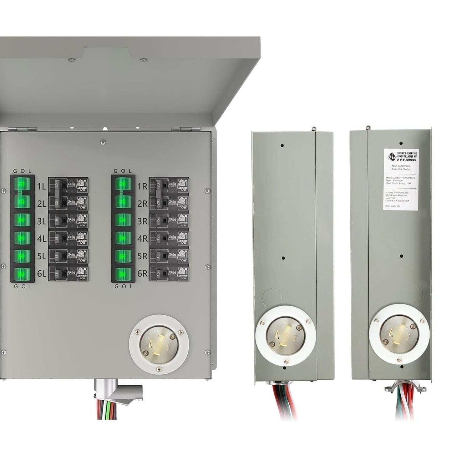 Nature's Generator 12-Circuit 120/240V 30A Transfer Switch