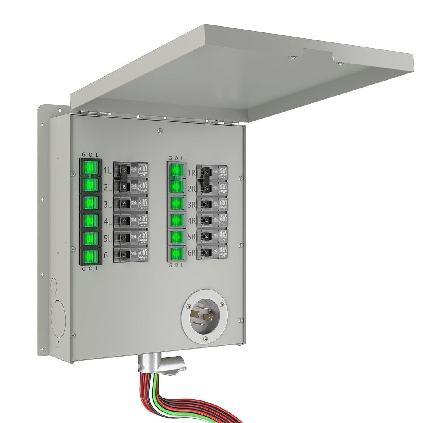 Nature's Generator 12-Circuit 120/240V 30A Transfer Switch