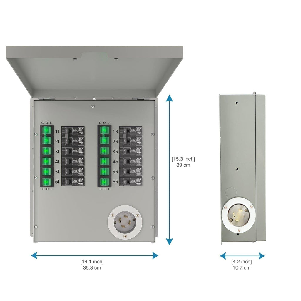 Nature's Generator 12-Circuit 120/240V 30A Transfer Switch