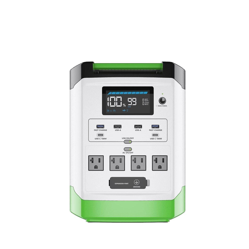 Nature's Generator High Capacity Expandable Lithium 1800 Power Station
