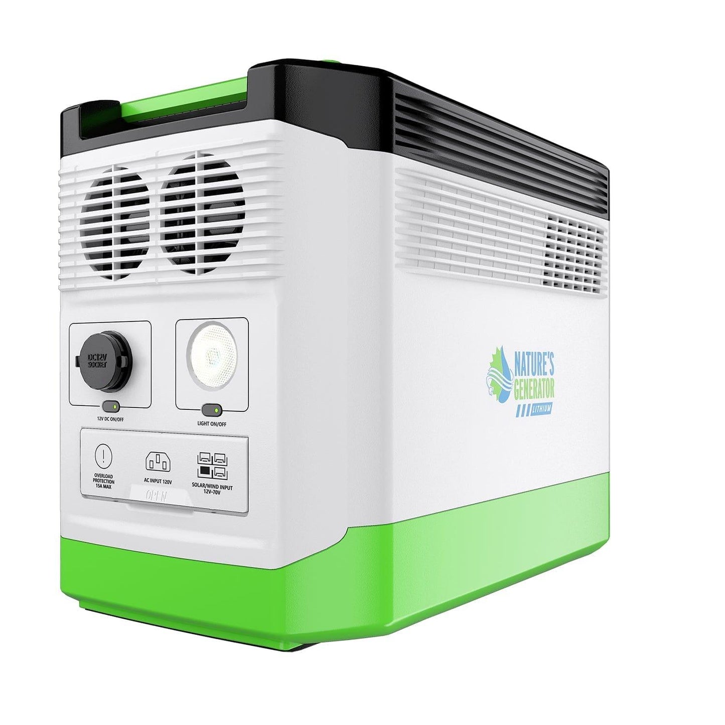 Nature's Generator High Capacity Lithium 1800 Solar Generator