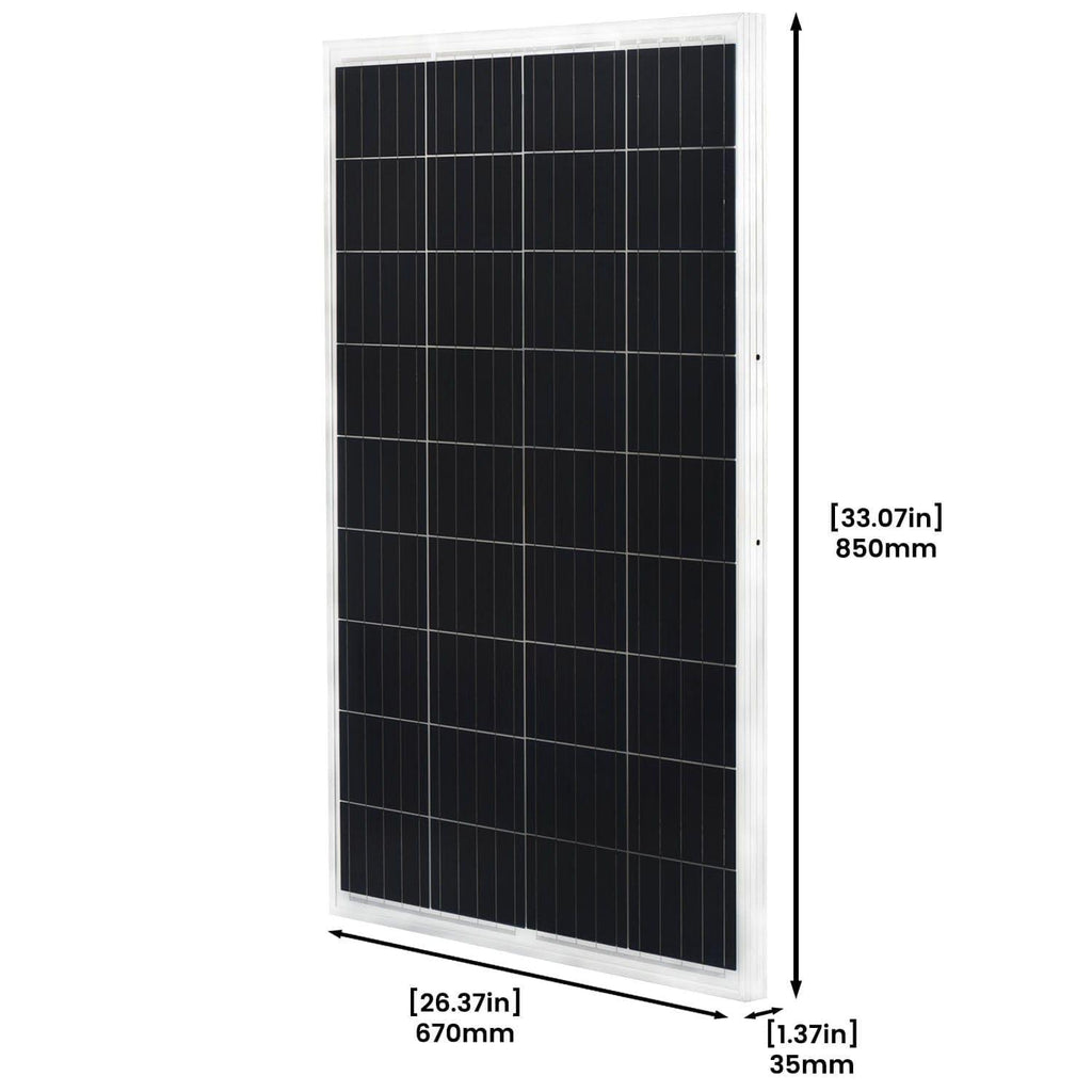 Nature's Generator 200W Rigid Solar Panels w/ cable & connector