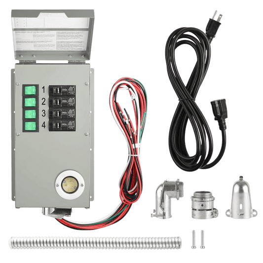 Nature's Generator 120V 15A 4-Circuit Transfer Switch