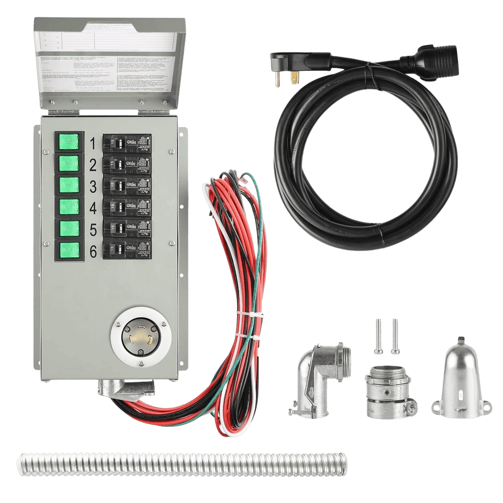 Nature's Generator 120V 30A 6-Circuit Transfer Switch