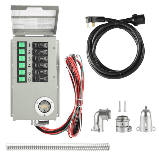 Nature's Generator 120V 30A 6-Circuit Transfer Switch