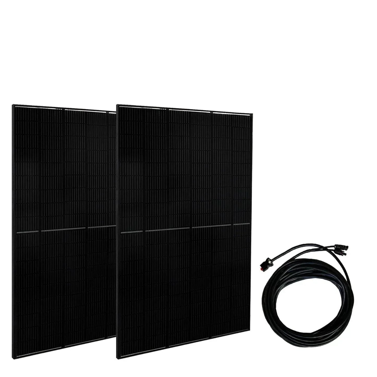 Nature's Generator Lithium 6000 with Solar Panels and Wind Turbine
