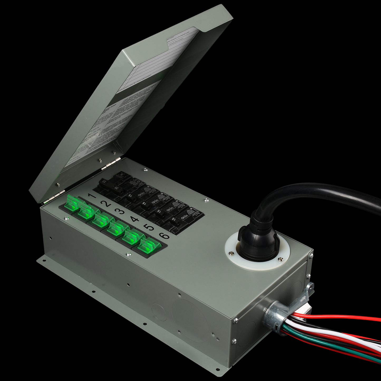 Nature's Generator 120V/240V 30A 6-Circuit Transfer Switch