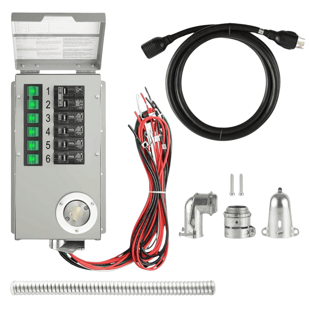 Nature's Generator 120V/240V 30A 6-Circuit Transfer Switch