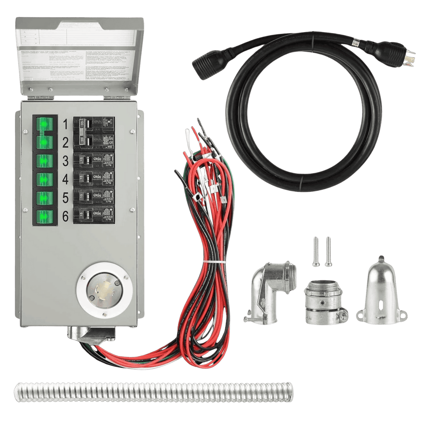 Nature's Generator 120V/240V 30A 6-Circuit Transfer Switch